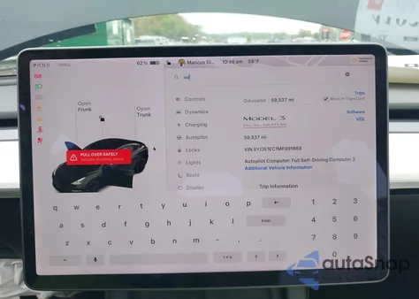 2021 Tesla Model 3 Performance Dual Motor All-Wheel Drive from USA, damaged, VIN 5YJ3E1EC1MF991868